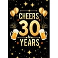 thumbnail image 5 of LUUFILx Cheers to 30 Years Party Decoration Backdrop Birthday Supplies Anniversary Banner Balloon Background Photography Prop Celebration Decor, 5 of 8