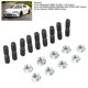 thumbnail image 2 of Kit de 9 écrous de blocage pour goujons turbo M10 x 1,25, accessoire pour voiture, compatible avec Mitsubishi, 2 of 4