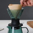 thumbnail image 5 of Filtre à Café Goutte à Goutte en Forme de V 600ml Transparent, 5 of 5