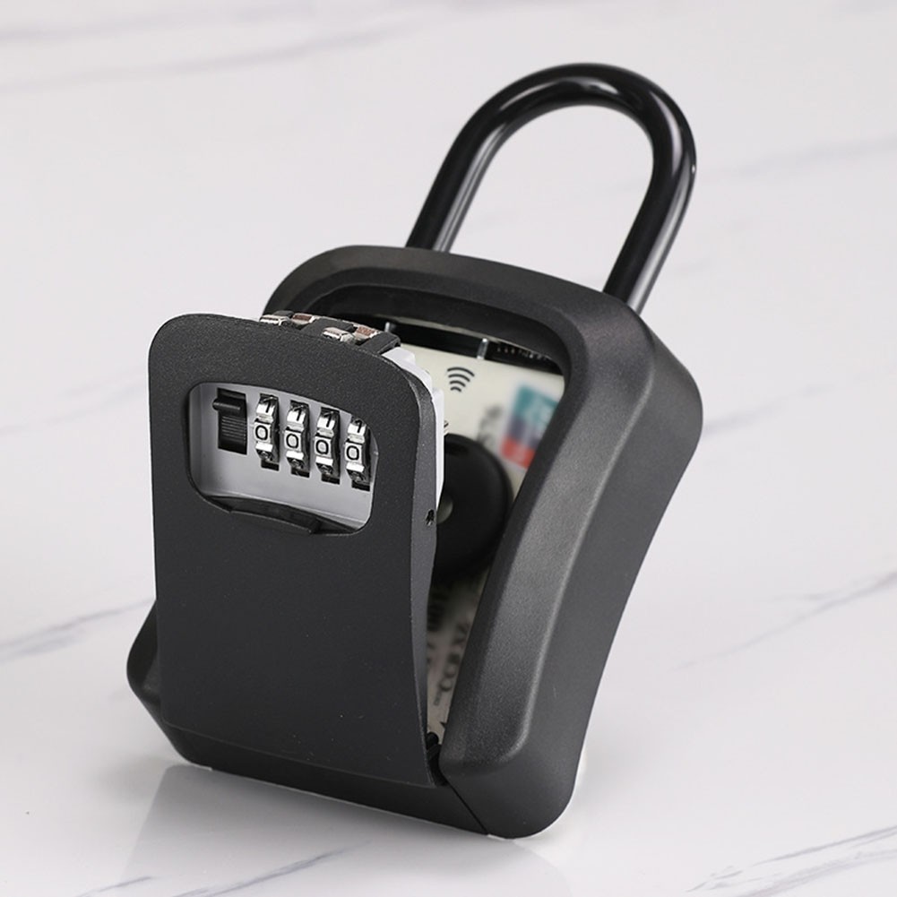 Storage Box Key Safe Box Wall-mounted Key Box Lock Combination Lock