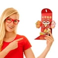 CASAFUN 3D Chinese Red Envelopes, 2025 Year of the Snake New Year Red Envelope, Traditional