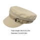 thumbnail image 2 of Boina de cuero con hebilla para mujer, gorra con visera a la moda, sombrero para mujer que combina con todo., 2 of 6