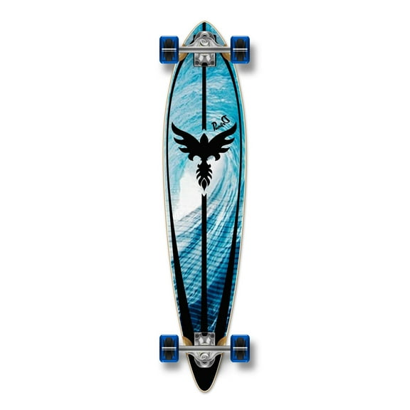 Yocaher Pintail Tsunami Longboard Complete