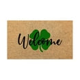 thumbnail image 1 of Four Leaf Funny Welcome Doormat Non-Slip Mat Gift Mat Funny Home Decor Mats For In Door Entrance Door Mat Welcome Mat For Indoor Outdoor Rug And Mat, 1 of 4