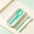 thumbnail image 6 of QARUN 2026 New 35 Pcs Dental Floss Threaders Simple Loop + Case for Braces Cleaning, Bridges Care, Implant Hygiene, Gum Health, Teeth Maintenance for Braces Bridges Implants, 6 of 7