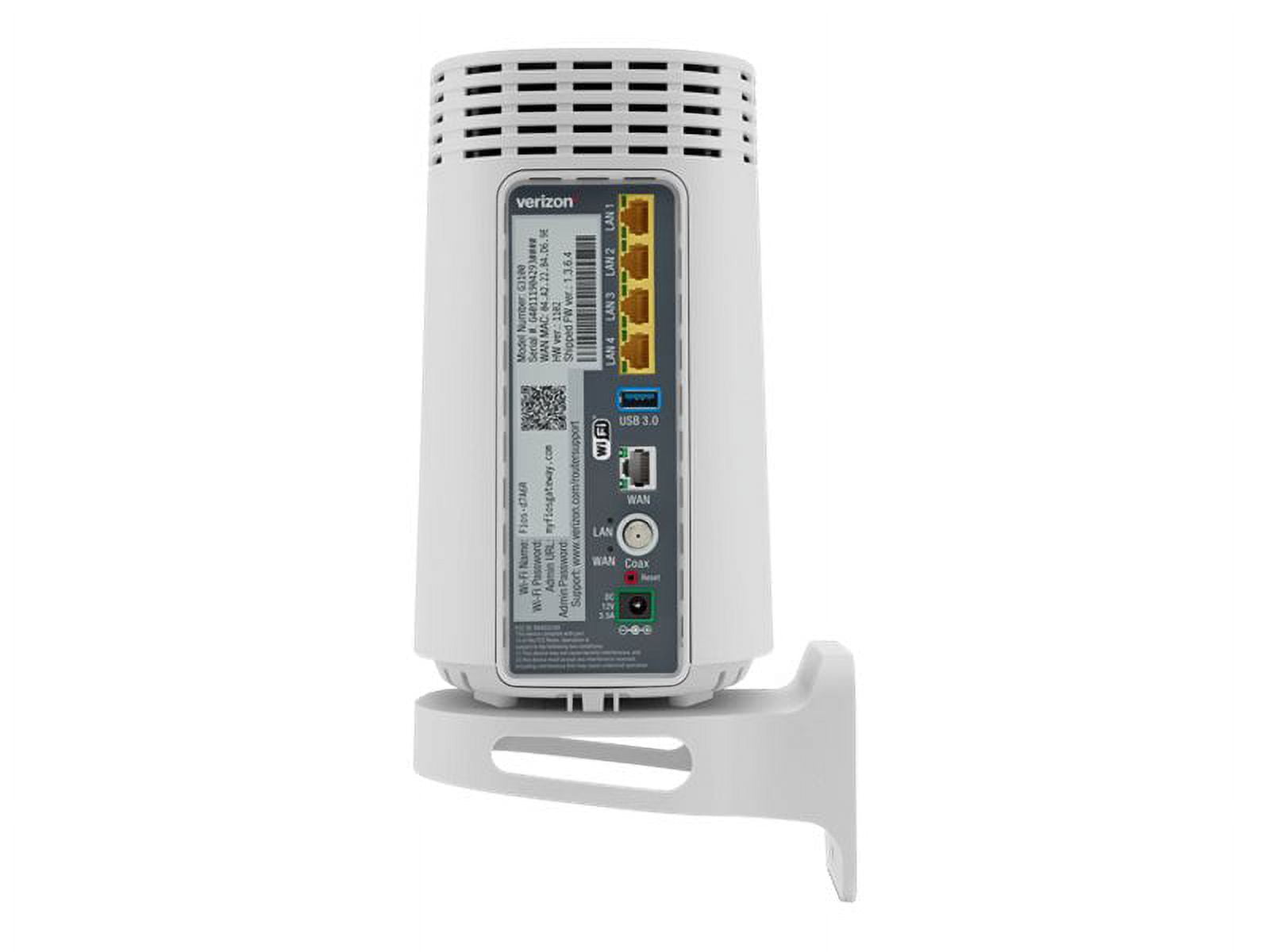 Verizon FiOS G3100 - Wireless router - 4-port switch - GigE, 802.11ax, MoCA 2.5 - WAN ports: 2 - 802.11a/b/g/n/ac/ax - Tri-Band