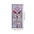 thumbnail image 2 of 17.2x39.37inch Geometric Pattern Dazzling Window Stickers,PVC Waterproof and Dustproof Window Decals, Static Cling Window Film Non-Adhesive Removable Stickers for Bedroom Living Room Decoration, 2 of 6