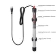 thumbnail image 2 of 110-120V US Plug 50W Submersible Aquarium Heater with Adjustable 20-34℃ Temperature, Double Insulation, Power Indicator, Glass Body, 85cm Cable, Suction Cups for 60L Freshwater Fish Tank, 2 of 6