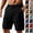 #03 Black, variant on Cargo Shorts for Men Relaxed Fit Summer Casual Chino Shorts Knee Length Painters Fishing Work Bermuda Shorts with Pockets,S,Dark Gray