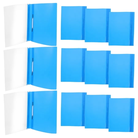 15 Pcs Folder Storage Book A4 Project Folder Wear-resistant Music Binder File Folders Blue 15 Pcs Folder Storage Book A4 Project Folder Wear-resistant Music Binder File Folders Blue