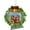 Wreath, variant on Kurt S. Adler Christmas Picture Frame Ornament - One Ornament 3.75 Inch, Polyresin - Photo Memories D4203 Package