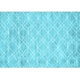 thumbnail image 1 of Ahgly Company Indoor Rectangle Abstract Light Blue Contemporary Area Rugs, 2' x 3', 1 of 4