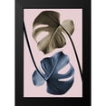 thumbnail image 2 of 1x Studio III 17x24 Black Modern Framed Museum Art Print Titled - Monstera Pink Light 02, 2 of 5