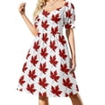 thumbnail image 2 of Vestido de manga corta con corazones para fiesta, noche, cumpleaños, para mujer, 2 of 7