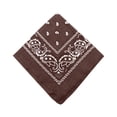 thumbnail image 2 of Versatile Cotton Bandana Paisley Print Tie Dye Style Head Neck Wrap Scarf, 2 of 5