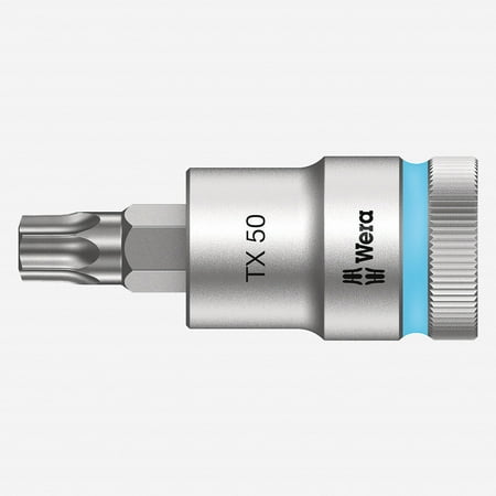 UPC: 4013288183378 | Wera 003836 1/2  Drive Zyklop Torx Bit Socket with Holding Function T50