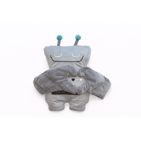 Bumpas Weighted Plush Toy – Machine Washable Calming Stuffed Animal for Kids – Arms and Body are Weighted to Give a Realistic Hug – Soft Companion for Playtime, Naptime & Travel (Buzzby)