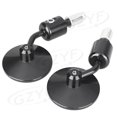 thumbnail image 4 of For 7/8" street Sport Chopper cruiser ATV Pair Rearview Handle Bar End Mirrors, 4 of 5