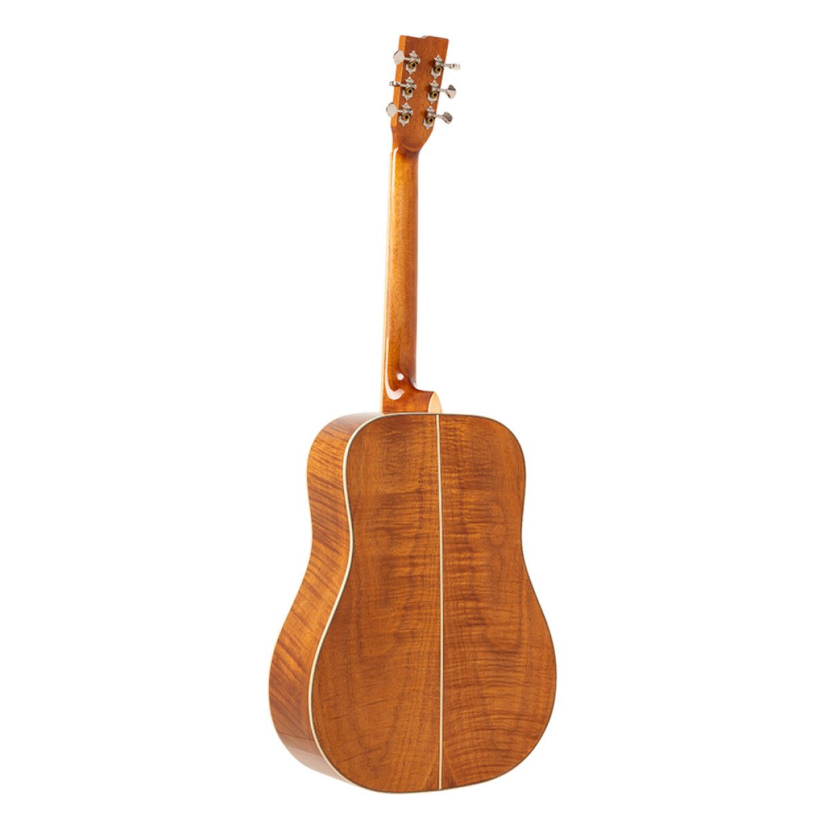 Stagg Series 45 Dreadnought Acoustic Guitar Spruce Top Flamed Mahogany  SA45-D-FM