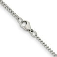 thumbnail image 3 of Chisel Stainless Steel 2.25mm 24in Round Curb Chain Necklace, 3 of 4