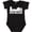 AB-Black, variant on Inktastic New Orleans Skyline Grunge Boys or Girls Baby Bodysuit