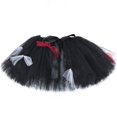 thumbnail image 3 of Falda tutú de bruja vampiro para niñas, falda de tul negra esponjosa para niños, disfraz de monstruo de Halloween, fiesta de carnaval, tutú para niñas pequeñas, 3 of 5