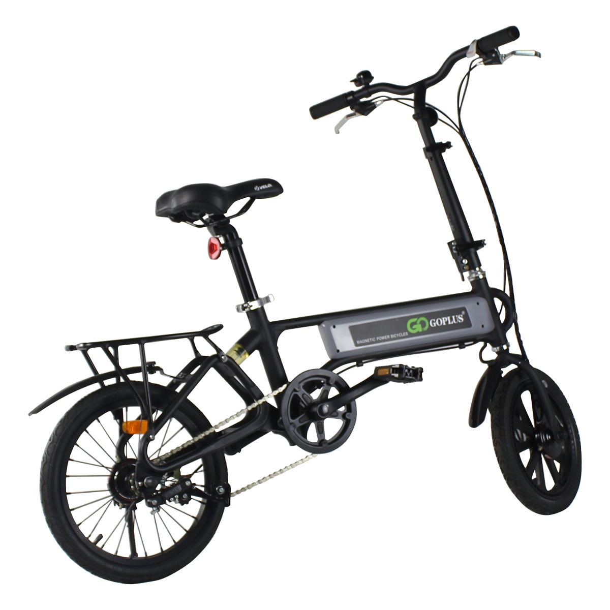 Costway lightweight folding electric sporting bicycle ebike speed lithium battery hotsell