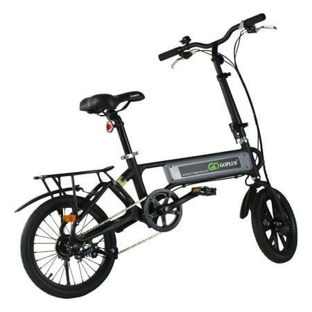 Costway 120W Lightweight Folding Electric Sporting Bicycle EBike Speed Lithium