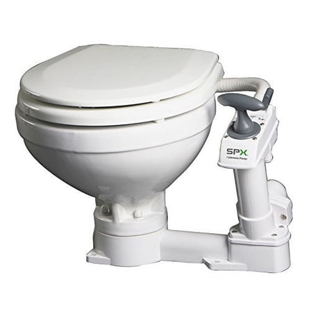 Johnson Pump 804722901 804722901; Compact Manual Toilet