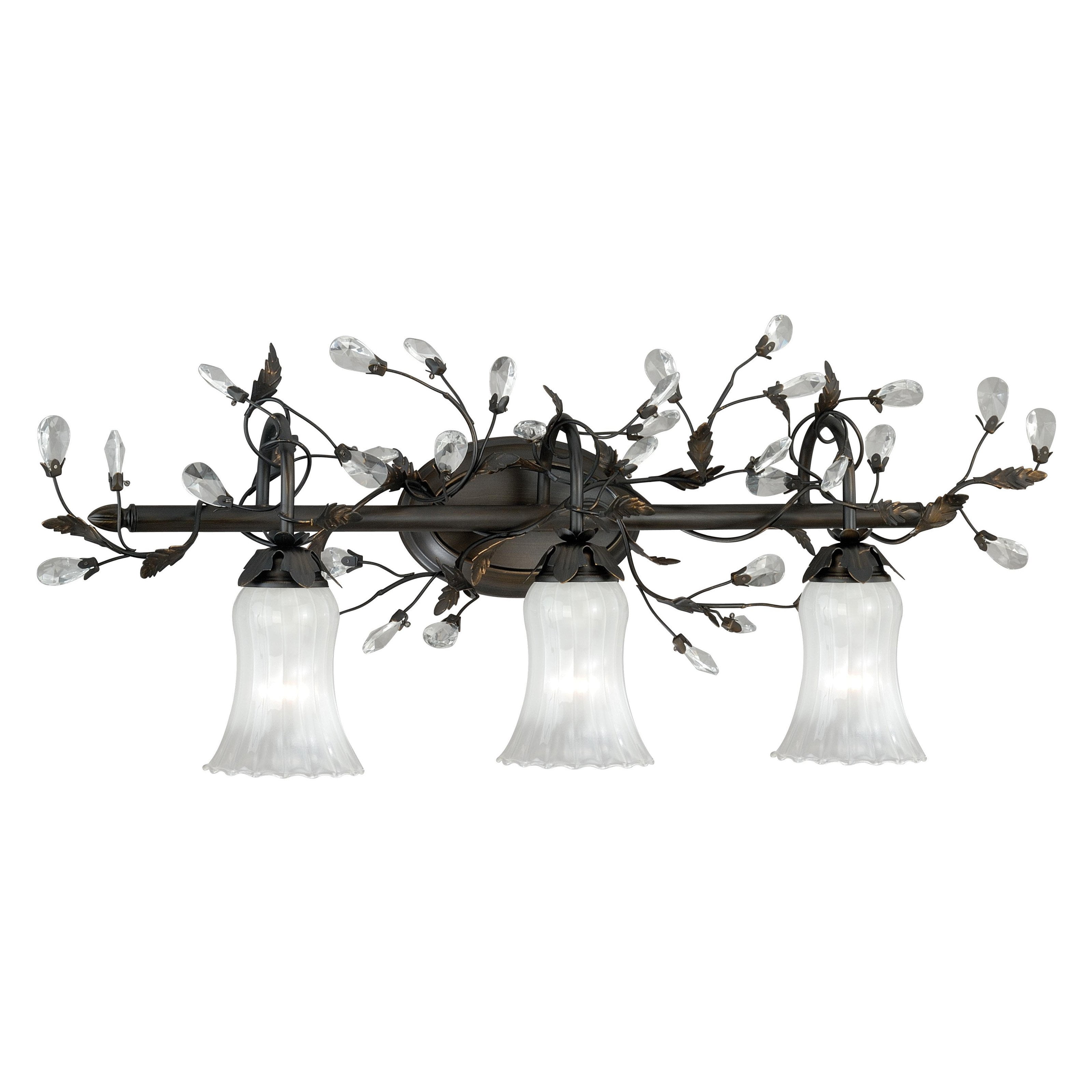 Vaxcel Trellis W0159 3 Light Bathroom Vanity Light Walmartcom Walmart Com