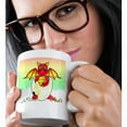 thumbnail image 2 of 3dRose, Red Baby Dragon in Cracked Egg, 15oz Mug, 2 of 7