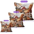 thumbnail image 4 of Thanksgiving Miniature American Shepherd Pilgrim Grateful, Thankful, Blessed Fall Welcome Pillow Cushion Double Sided MAS Dog Lover Gifts Throw Pillow - 00021, 4 of 4