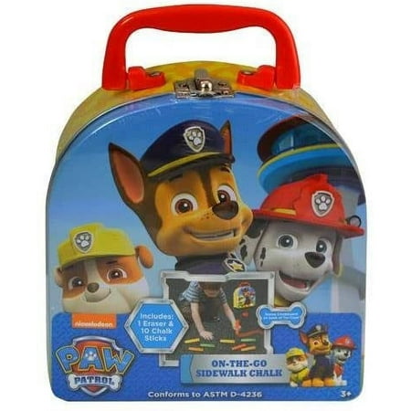 Spin Master Paw Patrol Tin Chalk Set