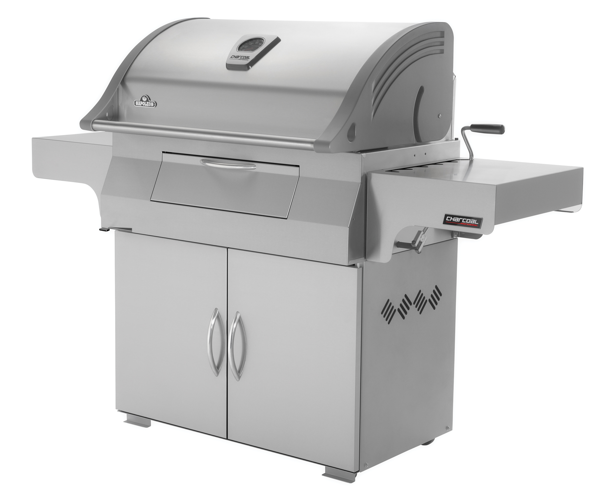 Charcoal Professional Grill, Stainless Steel - PRO605CSS - image 2 of 7