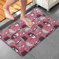 thumbnail image 4 of Cute Hedgehog and Animals Bathroom Rugs Mat,Non Slip Microfiber Bathroom Rug,Rubber Backing,Soft Bathroom Mats for Bathroom Floor,Tub and Shower,20x32in(50x80cm), 4 of 5