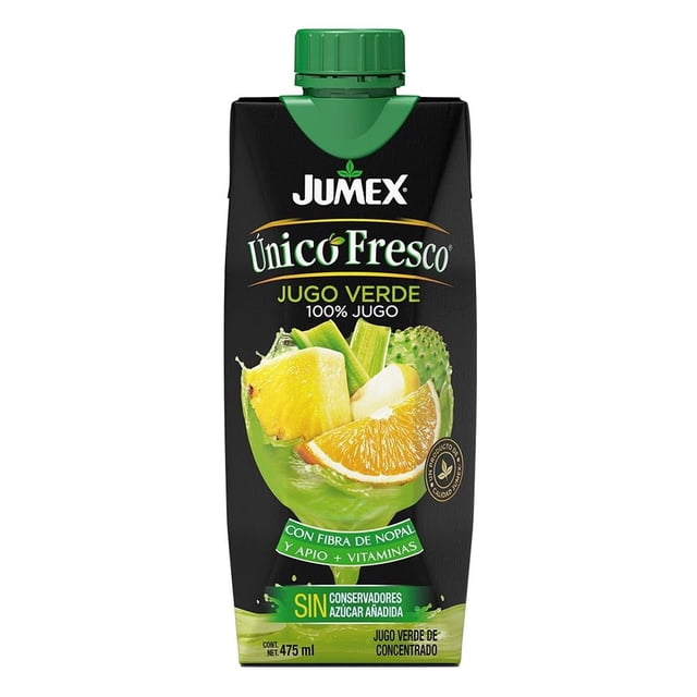 Jugo Jumex Único Fresco verde 475 ml