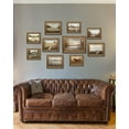 thumbnail image 6 of AEFER Gold Vintage Wall Art, Vintage Countryside Canvas Oil Painting Farmhouse Decor Wall Art, Rustic Antique Landscape Bathroom Wall Decor Gifts for Friends or Family Frame: 24x16inch(60x40cm), 6 of 6