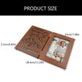 Picture Holder Memory Illuminated Wood Photo Frame Showcases Favorite