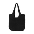 thumbnail image 1 of Bolsos de playa para mujeres Verano Bolso de hombro tejido grande suave Bolso de playa Tote Bolsa de paja para vacaciones de verano, 1 of 4