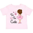 thumbnail image 3 of Inktastic Tu Tu Cute Ballerina Boys or Girls Toddler T-Shirt, 3 of 5