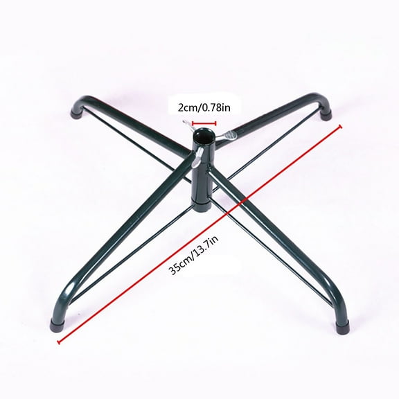 13.7" Folding Christmas Tree Stand, Foldable Christmas Tree Base, Christmas Tree Decoration Accessories for Xmas Tree Home Party Holiday Decor