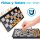 thumbnail image 4 of Ajedrez Bloosom  Profesional y Magnético Dorado/Plateado, 4 of 4
