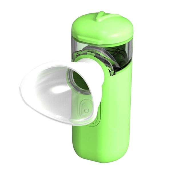 Jumpingount Pulverizador de ojos Instrumento de limpieza Mini reposición de agua para viajes Tratamientos faciales Verde