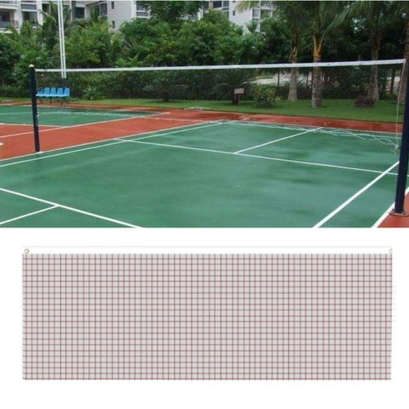 Ximing Badminton Net Replacement Net Easy Installation Adults Replacement Tennis Net Badminton Pickleball Net for Yard Playing Beach 1Edge Hole1.8cm 5.1m