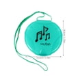 thumbnail image 2 of LOLIPPYY Resistente Verde Para Almacenamiento De Discos Cd Y Dvd Con Compacto Y Elegante, 2 of 6