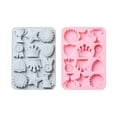 thumbnail image 3 of Hytrove 2 Pcs Fondant Baking Mold Crown Mold DIY Decoration Mold 24X16.6X1.9CM, 3 of 8