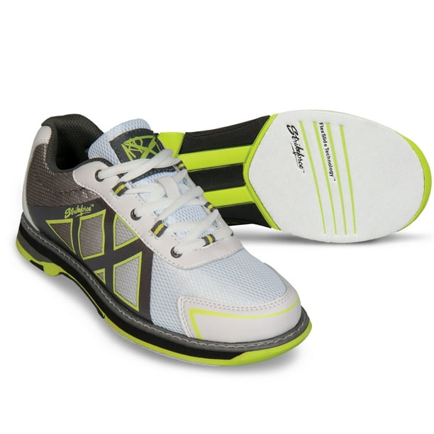 Strikeforce Women's Kross White/Grey/Yellow Bowling Shoe