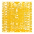 thumbnail image 3 of Unique Loom Lennon Collection Area Rug - Zal (10' Square Yellow/Ivory), 3 of 7