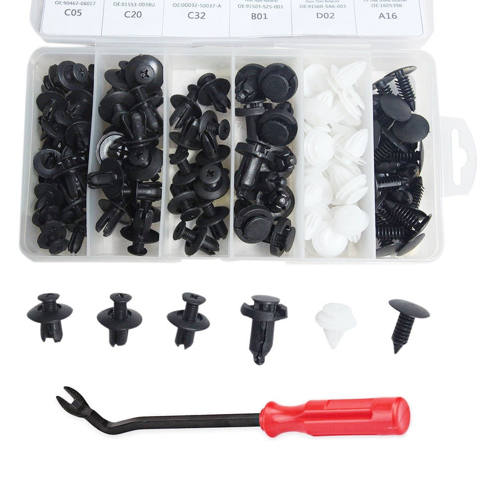  Car Push Retainer Clips 750pcs with 16Most Popular