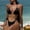 Black#1, variant on Womens Bikini Swimsuits,Women's Solid Set Swimsuit Two Piece Filled Bra Swimwear Sequin Beachwear White L